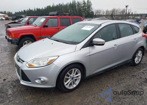 2012 Ford Focus Sel z USA, uszkodzony, nr VIN 1FAHP3M21CL206609